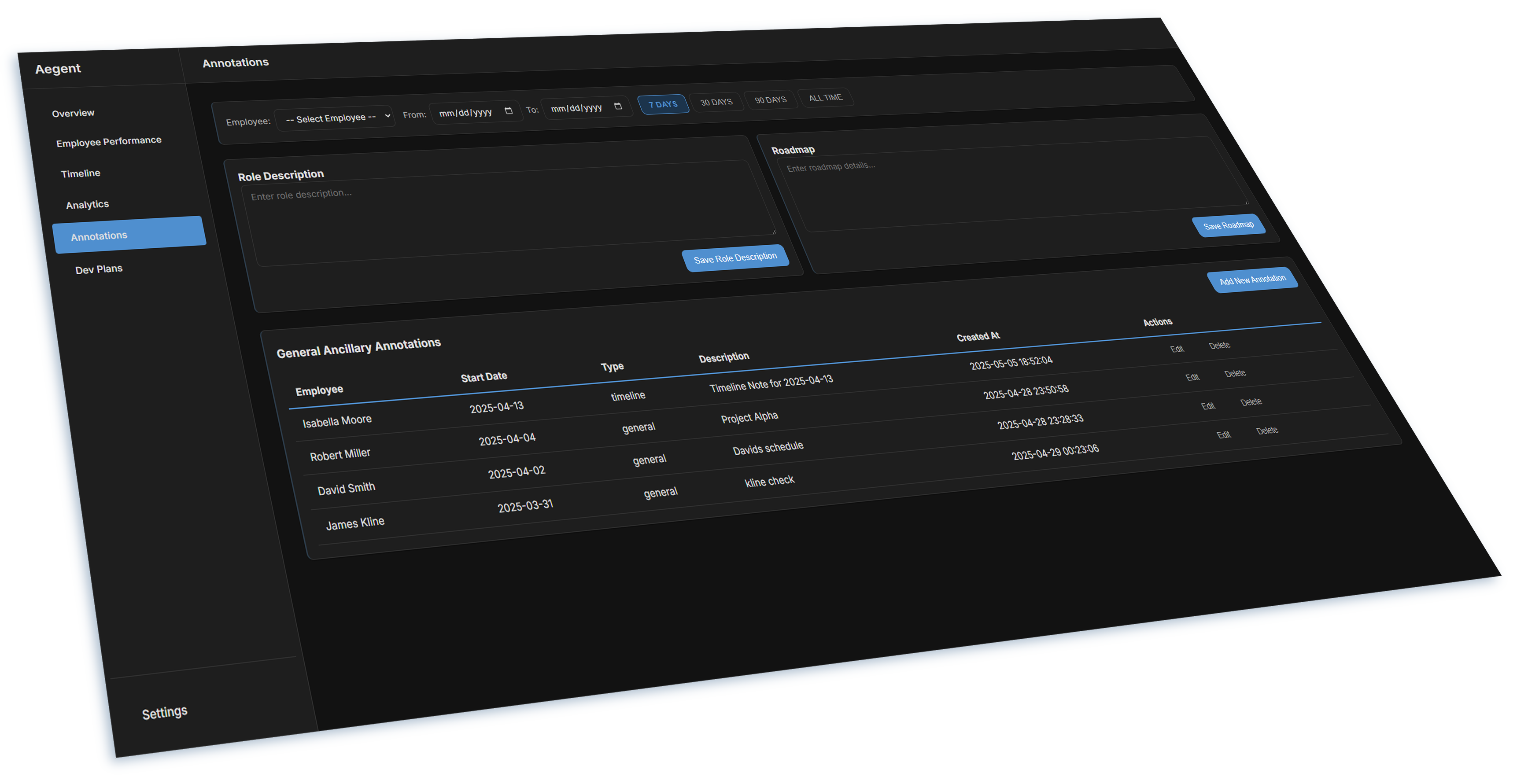 Annotations Interface
